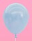 Latex Balloons 25pk 12" Blue Pearl White Clear Silver for Party Decor